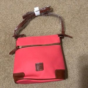 Coral Pink Crossbody Bag NWOT